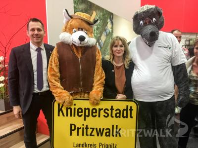 Foto des Albums: Pritzwalker warben in Berlin für ihre Stadt