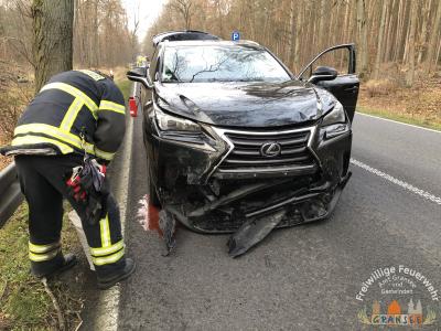 auslaufende Betriebsstoffe werden aufgenommen 
