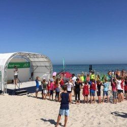 Foto des Albums: Thaiboxtrainer unterstützen die AOK Nordost auf Ihrer „STRAND ON TOUR“