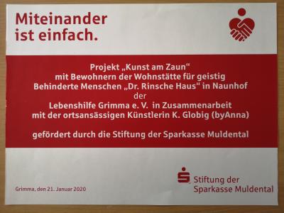 Foto des Albums: Stiftungsmittelübergabe 2020