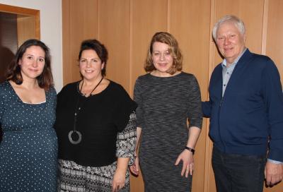 v. l. nach r. Feyza B&uuml;ttner, Nicole Heidemann, Evelyne Beger, Hans-Dieter Rofalski   (Bild vergr&ouml;&szlig;ern)