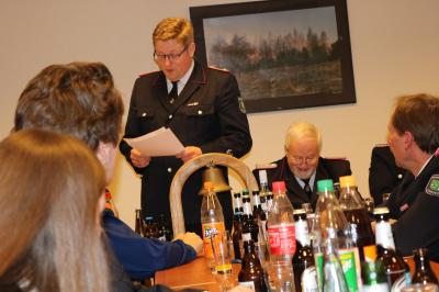 Fotoalbum Jahreshauptversammlung der Freiwilligen Feuerwehr Langeln.