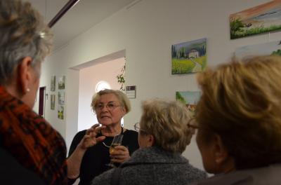 Ausstellungser&ouml;ffnung von Christine Hellebrandt im Gesundheitsamt am 12. Februar 2020. Foto Landkreis/Weser  (Bild vergr&ouml;&szlig;ern)