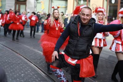 Foto des Albums: Rosenmontagsumzug 2020 in Halle/Saale