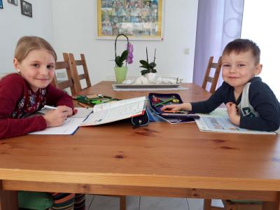 Lena und ihr Bruder 