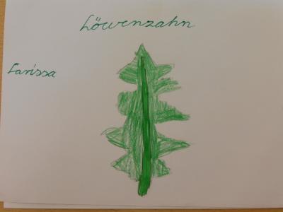 Kunstaufgabe Klasse 2 von Larissa 
