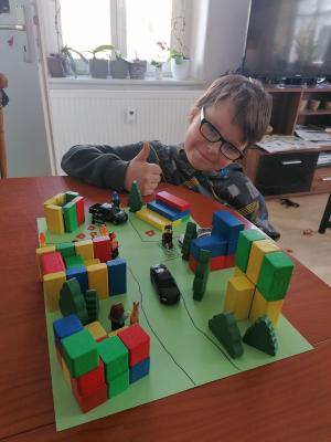 Paul und seine "Quadercity" 