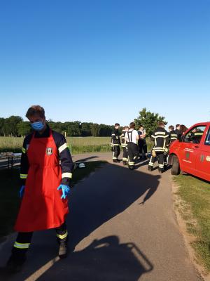 Foto des Albums: Verpflegung der Einsatzkräfte beim Brand Biogasanlage