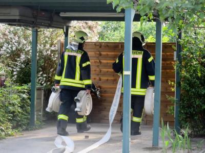 Foto des Albums: Einsatz 138/2020 - Rauch aus Dach