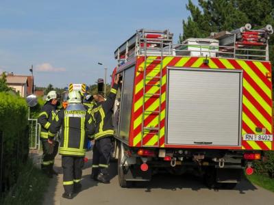 Foto des Albums: Einsatz 138/2020 - Rauch aus Dach