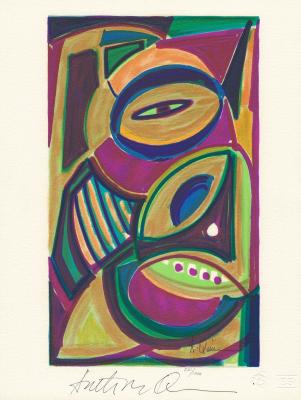 From a Painting by Anthony Quinn, USA, 521 of 1000  (Bild vergr&ouml;&szlig;ern)