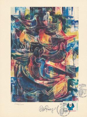 Painting by Benigno Gomez (Honduras), 576 of 1000  (Bild vergr&ouml;&szlig;ern)
