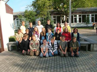 Foto des Albums: Ministerbesuch und neue 7. Klassen an der Oberschule Glöwen (01. 09. 2008)