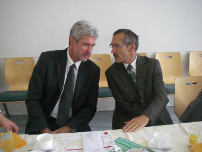 Foto des Albums: Ministerbesuch und neue 7. Klassen an der Oberschule Glöwen (01. 09. 2008)