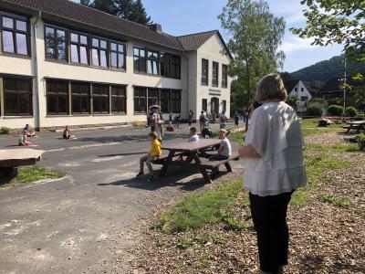 Foto des Albums: Zeugnisausgabe mit Baron Münchhausen