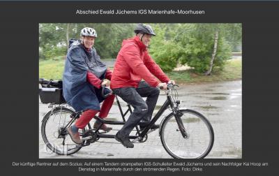 Foto des Albums: IGS Marienhafe-Moorhusen verabschiedet Schulleiter in den Ruhestand (16. 07. 2020)