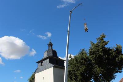 Foto des Albums: Kirchturm in Blankenburg bekommt Kirchknopf am 17.07.2020