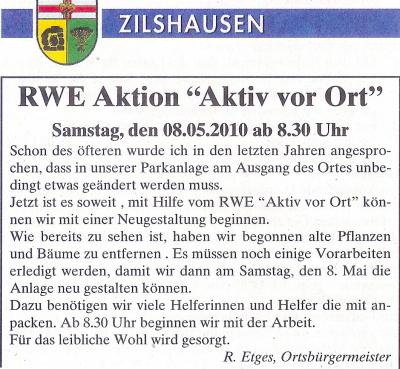 Foto des Albums: Ortseingang Zilshausen verschönert