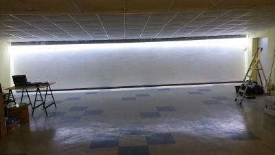 Und siehe - die Wand sieht schon wieder gut aus  (Bild vergr&ouml;&szlig;ern)