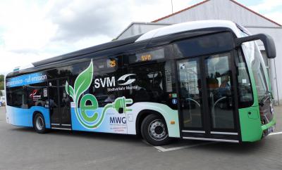 Der Maintaler E-Bus soll zun&auml;chst auf der Strecke MKK22 von Wachenbuchen nach D&ouml;rnigheim unterwegs sein.  (Bild vergr&ouml;&szlig;ern)