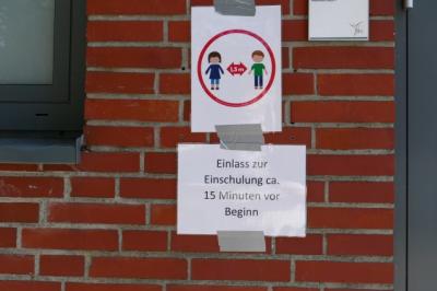 Foto des Albums: Schulstart mit Corona - ein paar Impressionen aus den ersten Tagen