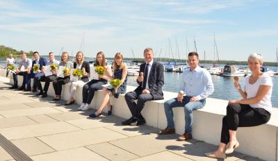 Foto des Albums: Landrat begrüßt neue Azubis und Studenten