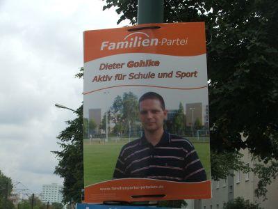 Foto des Albums: Kommunalwahl 2008: Wahlplakate der Familienpartei (19.09.2008)