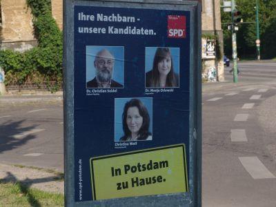 Foto des Albums: Kommunalwahl 2008: Wahlplakate der SPD (19.09.2008)