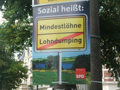 Foto des Albums: Kommunalwahl 2008: Wahlplakate der SPD (19.09.2008)