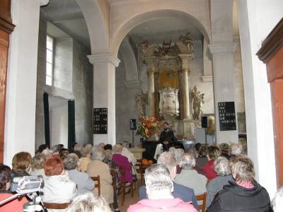 Foto des Albums: Schaustelle Stadtkern -Die Klosterkirche der Karmeliter am "Ku' damm" von Dahme (18.10.2008)