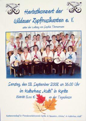 Foto des Albums: Zupfmusikanten, Kulturhaus Kyritz (13.09.2008)