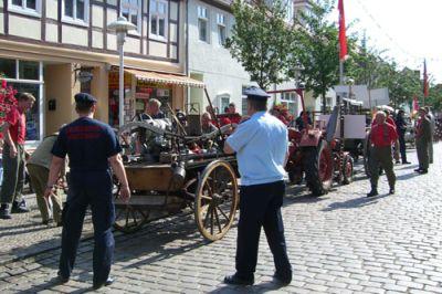 Foto des Albums: 750 Jahre Stadt Pritzwalk: Schauvorführung der Freiwilligen Feuerwehren