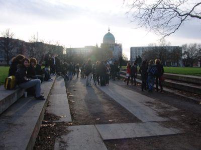 Foto des Albums: Schulstreik am Platz der Einheit (12.11.2008)