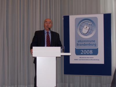 Foto des Albums: Siegerehrung im kommunalen Internetwettbewerb "eKommune2008" (04.12.2008)
