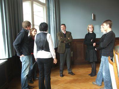 Foto des Albums: Begrüßung amerikanischer Studenten im Stadthaus (29.01.2009)
