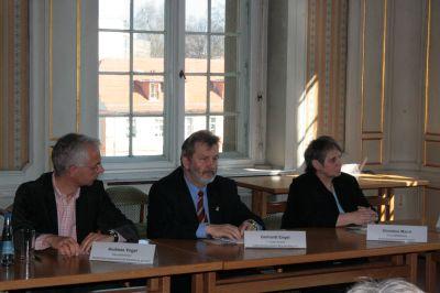Foto des Albums: Unterzeichnung einer Kooperationsvereinbarung im Stadthaus (02.04.2009)