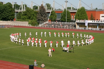 Foto des Albums: Fanfarenzug Potsdam - Saisoneröffnung im Stadion Luftschiffhafen (01.05.2009)