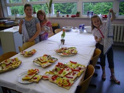 Bild: Unser gesundes Frühstück ist fertig