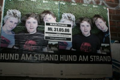 Foto des Albums: Hund am Strand support 5Bugs im Waschhaus (31.05.2006)