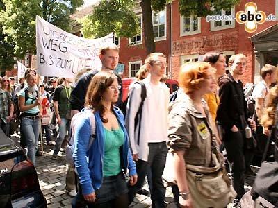 Foto des Albums: Demonstration von Schülern und Studenten gegen Bildungsabbau - Serie 1 (17.06.2009)
