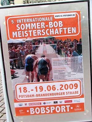 Foto des Albums: V. Internationale Sommerbob - Anschubmeisterschaft in Potsdam - Anschieben für Jedermann (19.06.2009)