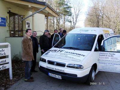 Bild: vorangegangene Busübergae 2004