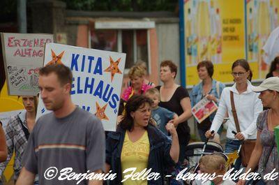 Foto des Albums: Kita Streik in Potsdam (26.06.2009)
