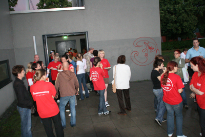 Foto des Albums: Fanfarenzug Potsdam -  Letztes Training und Abreise zur WM (24.07.2009)