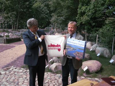 Foto des Albums: Kooperationsvereinbarung zwischen Röbel und Wittstock (28.07.2009)