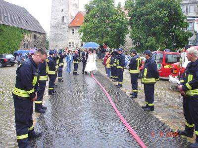 Foto des Albums: Hochzeit eines Kameraden (06.07.2006)