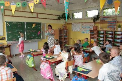 Bild: Klassenraum 1b