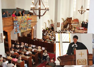 Bild: Festgottesdienst mit Pröpstin Friederike von Kirchbach
