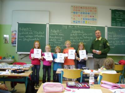 Foto des Albums: Radfahrprüfung der 4. Klassen (29.09.2009)