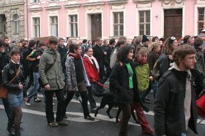 Foto des Albums: Demonstration der Potsdamer Schüler und Studenten Serie 1 (17.11.2009)